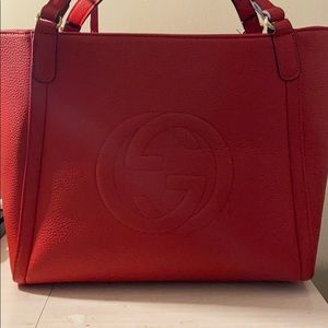 All Red Gucci Purse ( used )